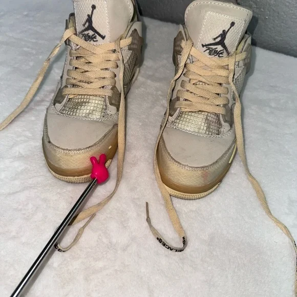 Jordan shoes Jordan 4 Retro Neutral Beige Retro Sneakers - Picture 13 of 17